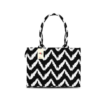 Retro Black Zigzag - Defected