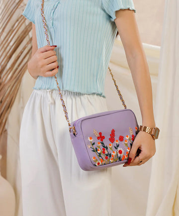 Bloom Embroider - Lavender