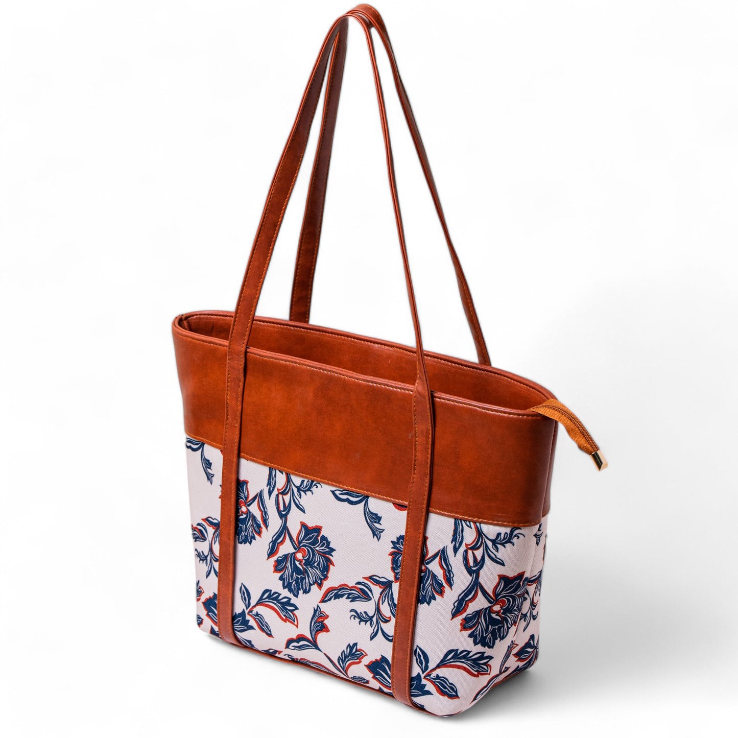 Dazzle Brown Blue Flower 3 hbh