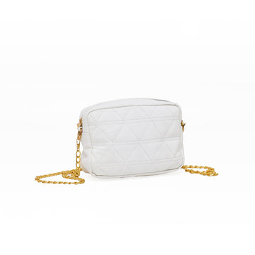 Quilted Teen - White