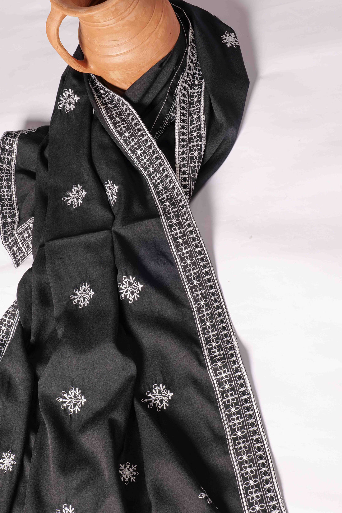 Black Voile Dupatta