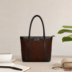Miraas Tote - Onyx Walnut