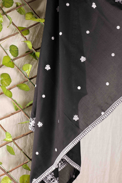 Black Voile Dupatta CEB #2