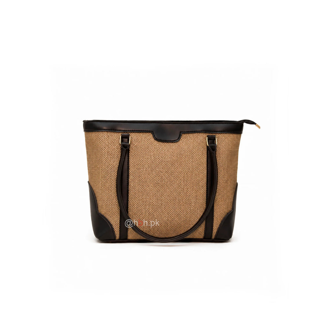 Miraas Tote - Sandstone Noir