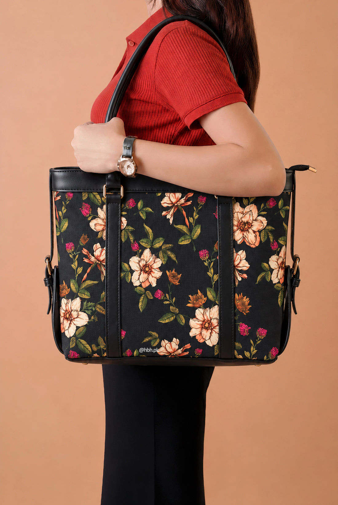 Allure - Black Pink Floral