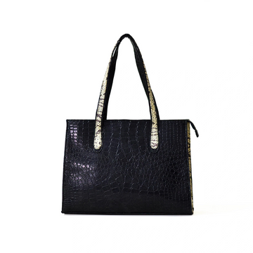 Crocodile Leather Tote Bag
