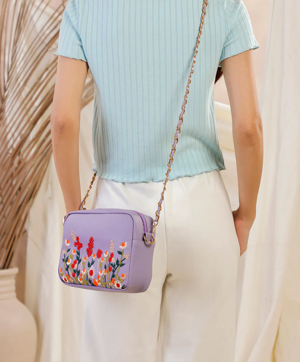 Bloom Embroider - Lavender