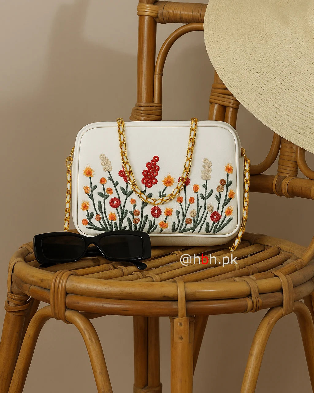 Bloom Crossbody - White