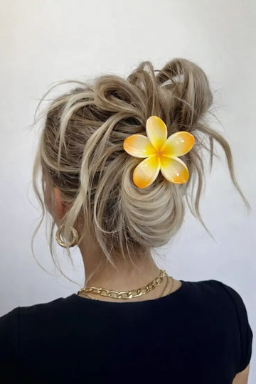 Flower Hair Catcher - Orange
