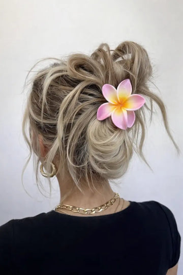 Flower Hair Catcher - Pink