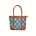 Canvas Tote Bag (Blue Motif) - Miraas Tote | by HBH Pk