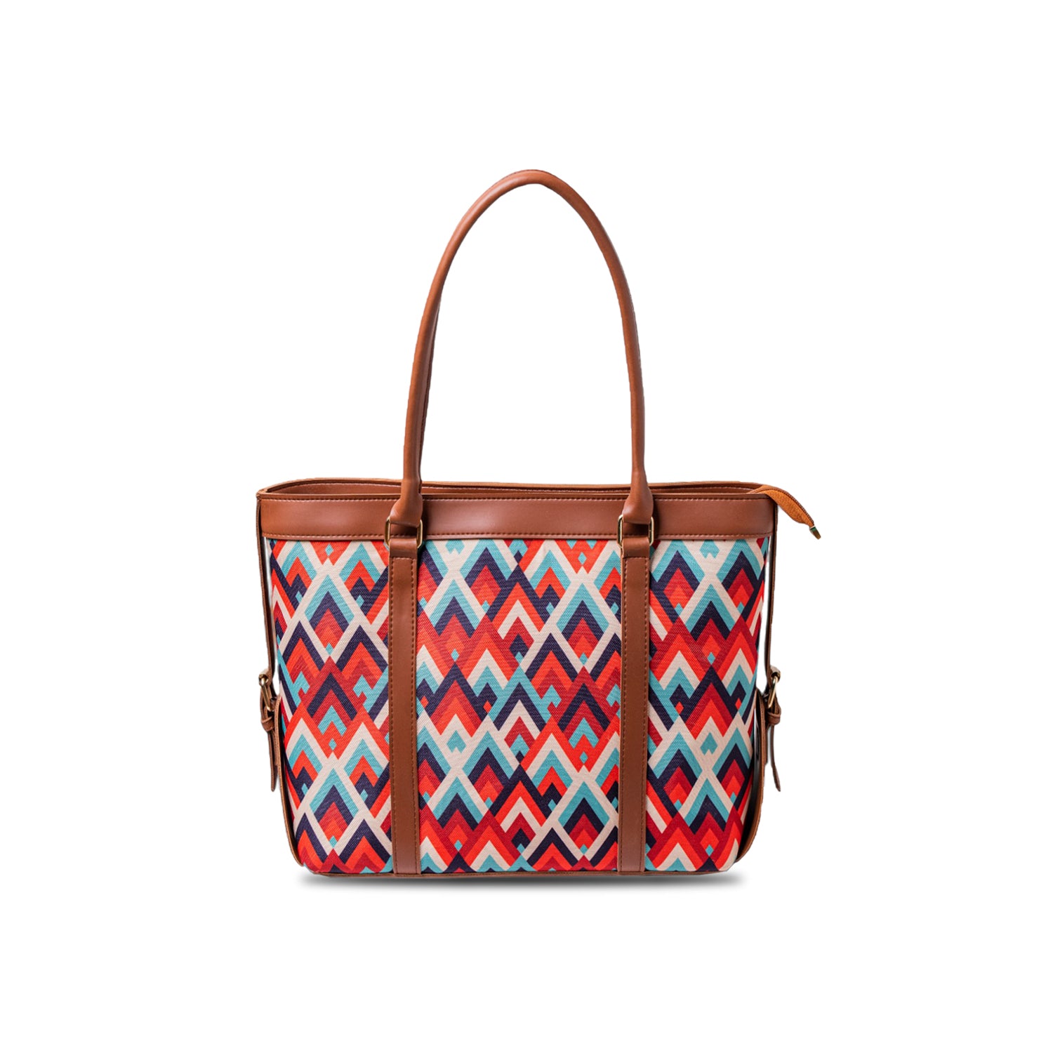 Canvas Tote Bags- Allure Multi Canvas Bag - by HBH 