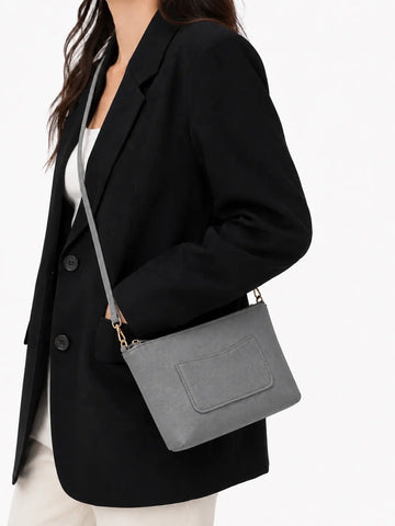 Clara Crossbody Bag - Grey