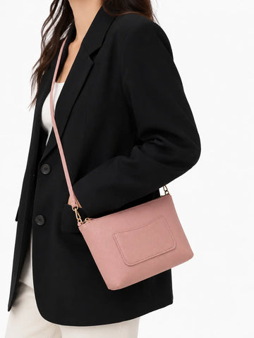Clara Crossbody Bag - Pink