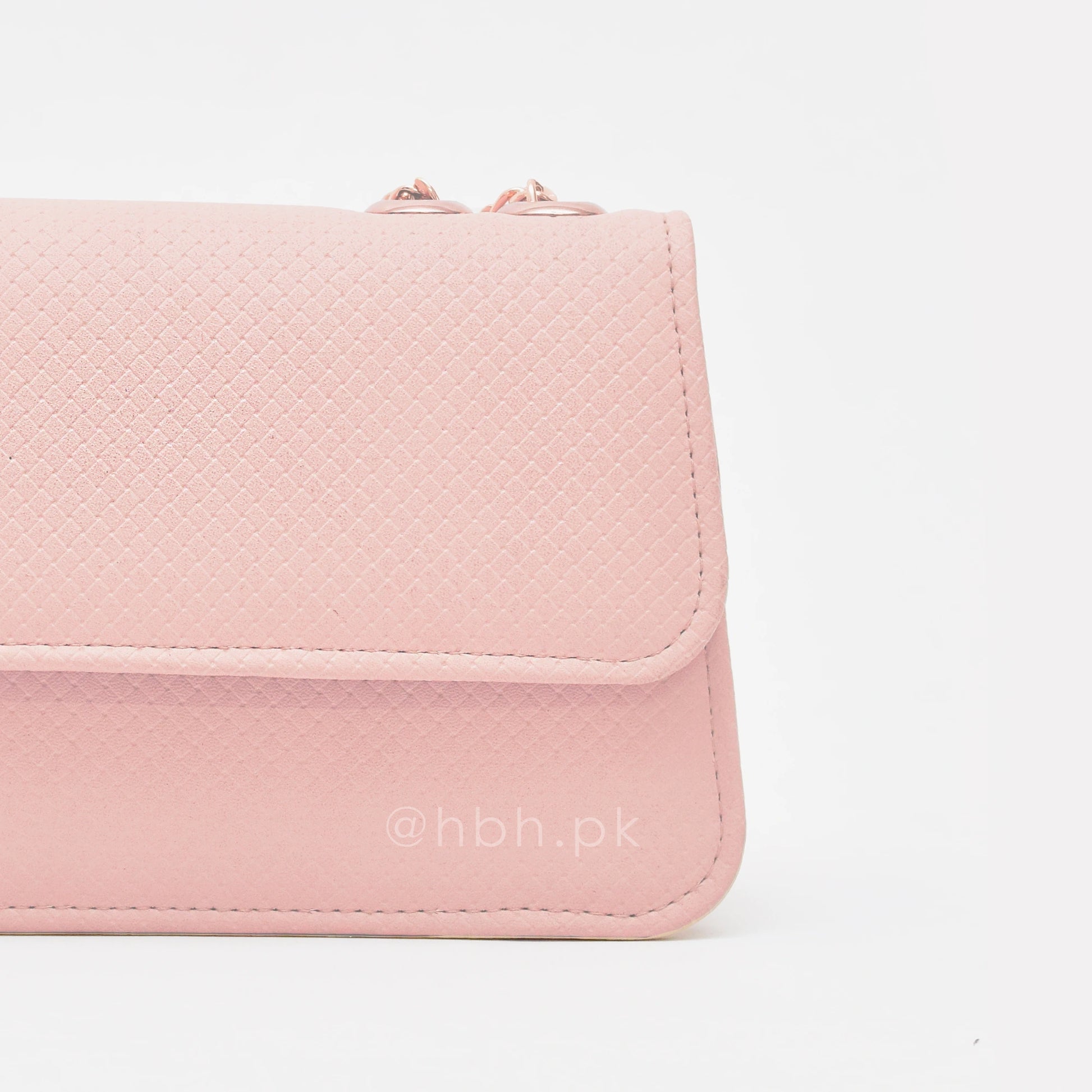 Pink handbag on a white background with 'chbh.pk' branding.