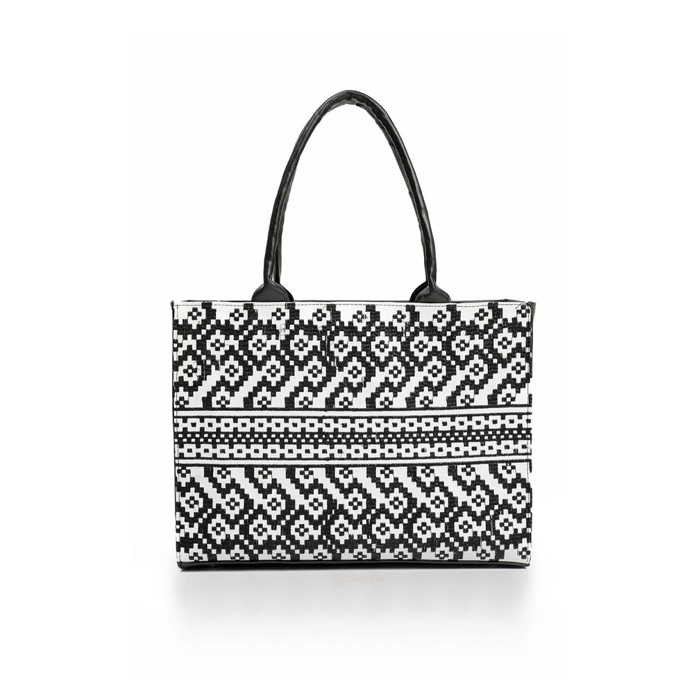 Embroider Tote Bag - BLACK by HBH
