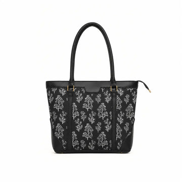 Miraas Tote - Black and White