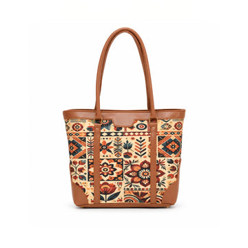 Miraas Tote - Folk Art Canvas