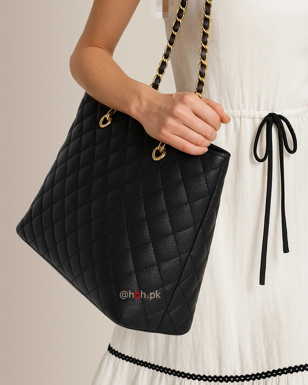 Quilted Totes Black