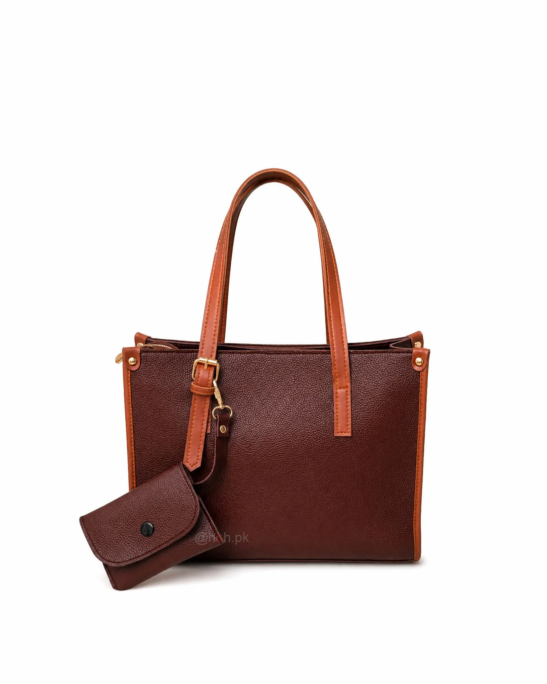 Daily Tote - Maroon (with mini-wallet)