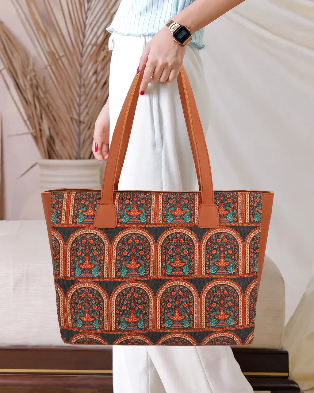 Uni Canvas Tote - Persian Brown