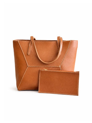 Api's Tote - Mustard with mini-wallet)